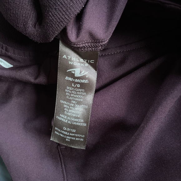 Dark Purple Lightweight Pants, never worn - Picture 4 of 4